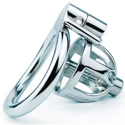 CockLock Cage de chasteté en métal Trig Cage 4 x 3.5cm